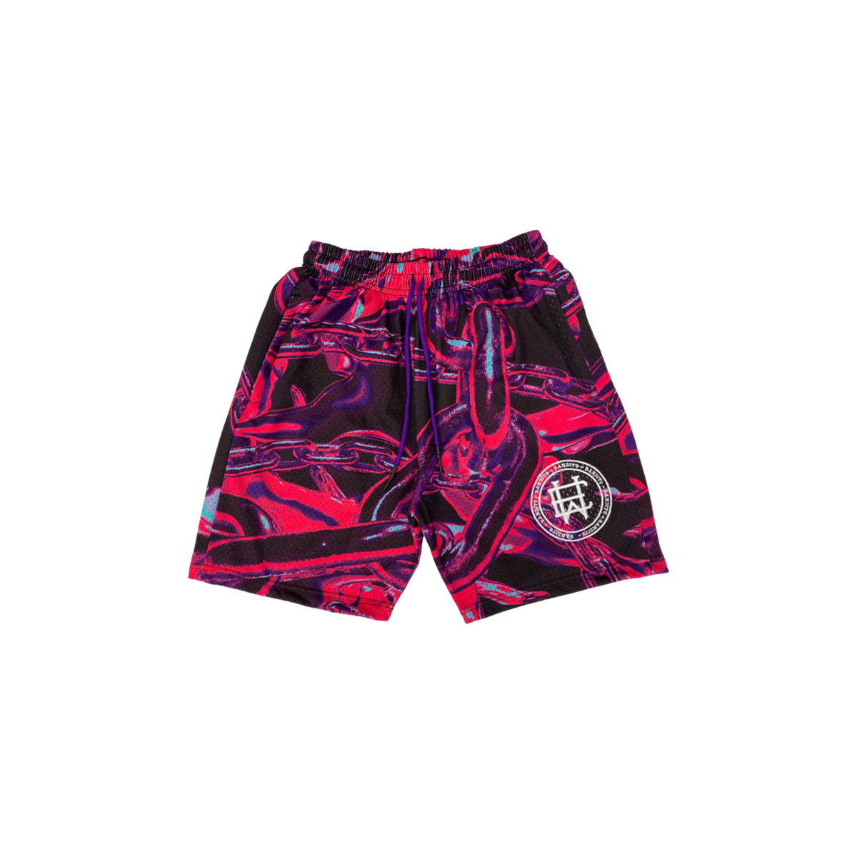 EWTL X BANDITS NY Chain reaction shorts PINK