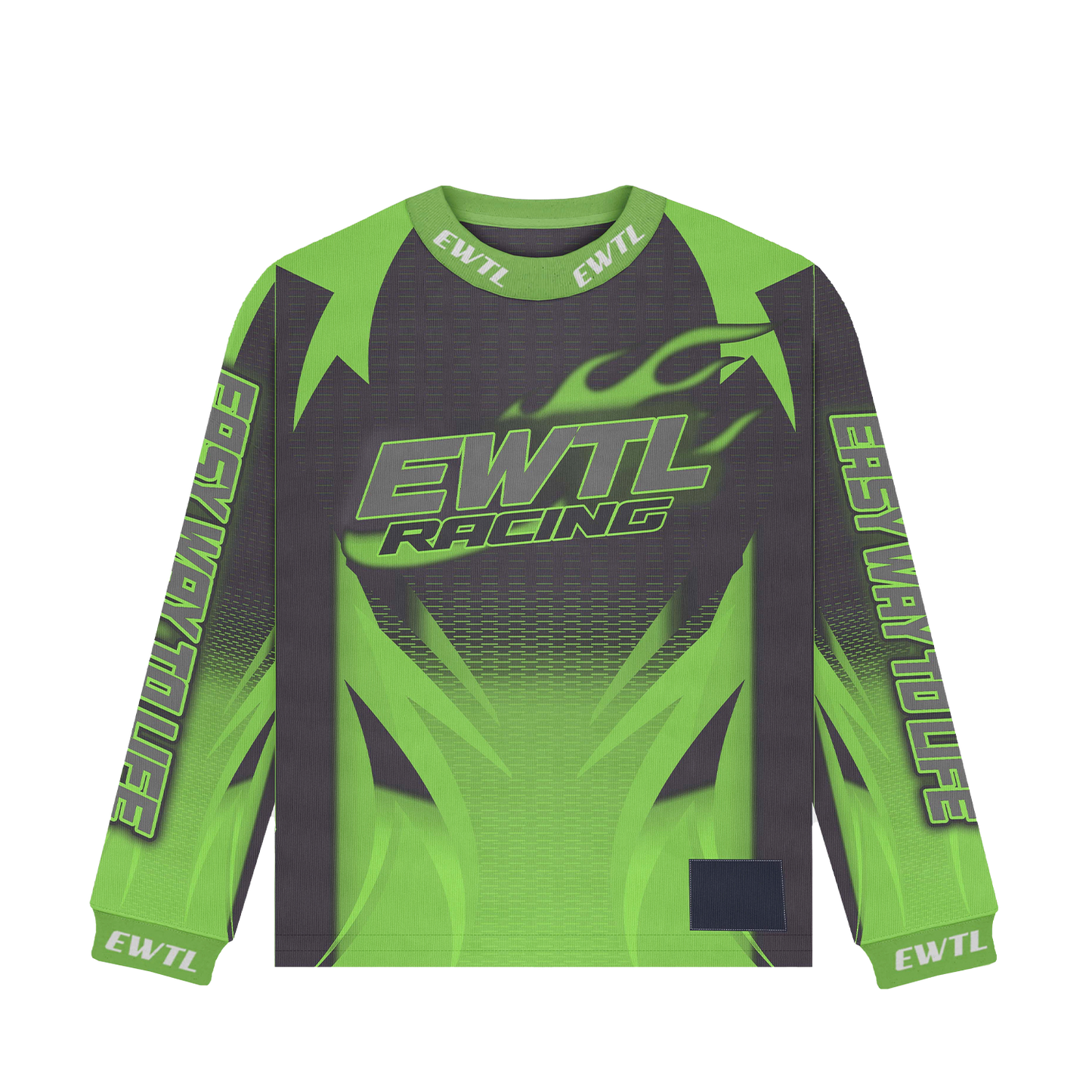 Motorcross jersey green