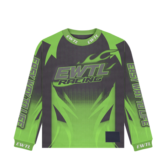 Motorcross jersey green