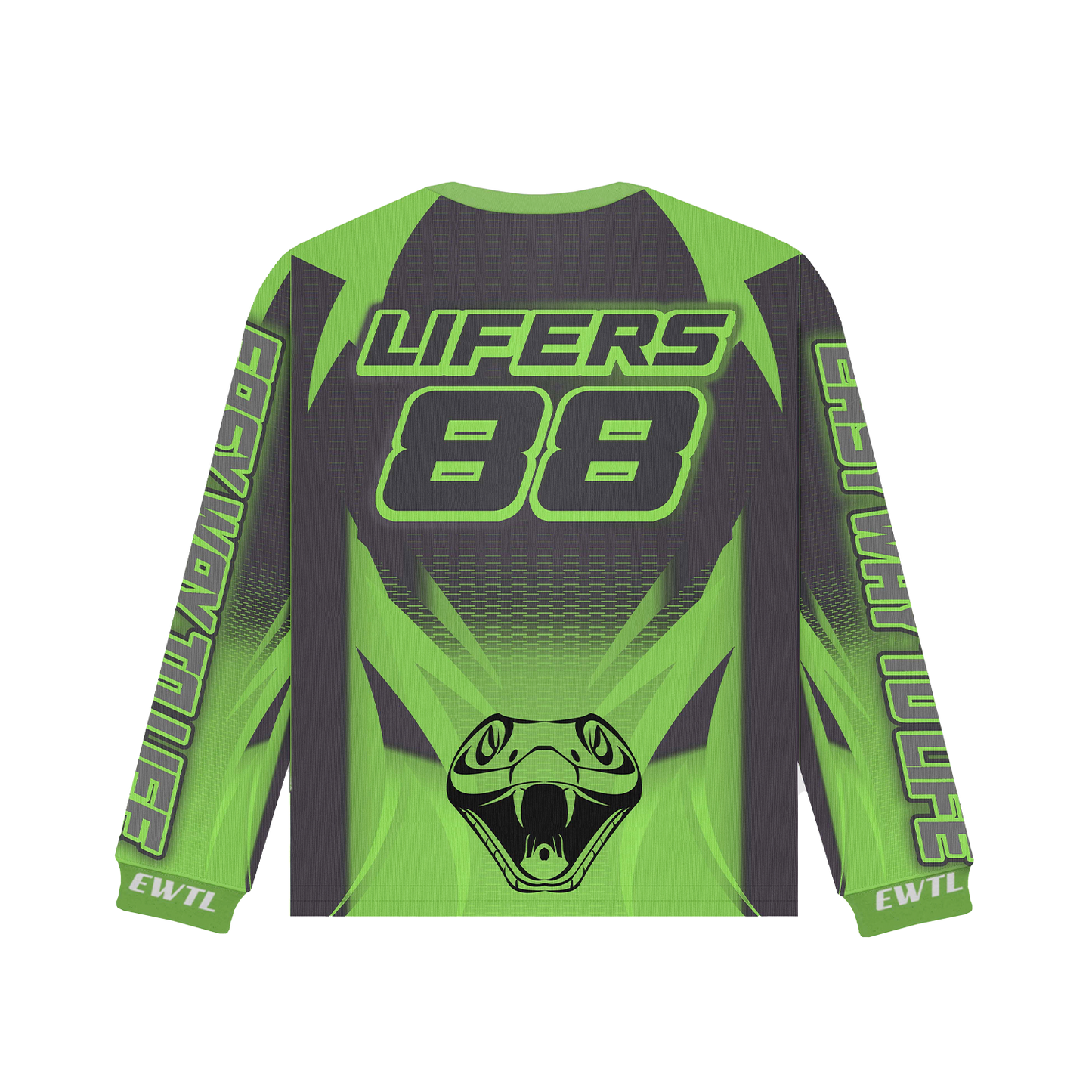 Motorcross jersey green