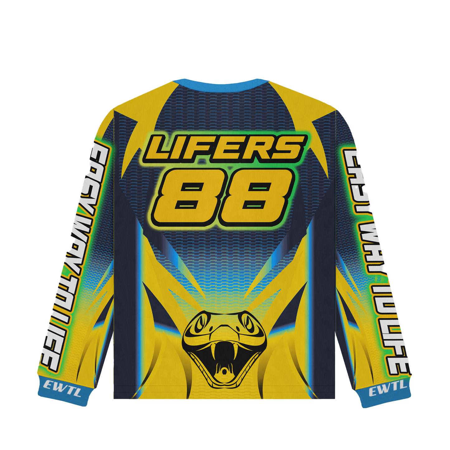 Motorcross jersey yellow